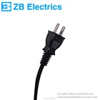 American UL2 pin power cord plug socket