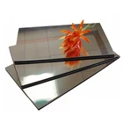 Lightweight mirror aluminum perforated wall cladding acp sheet aluminum composite panel