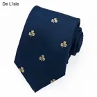 New high Mens jacquard stripe women OEM custom silk tie