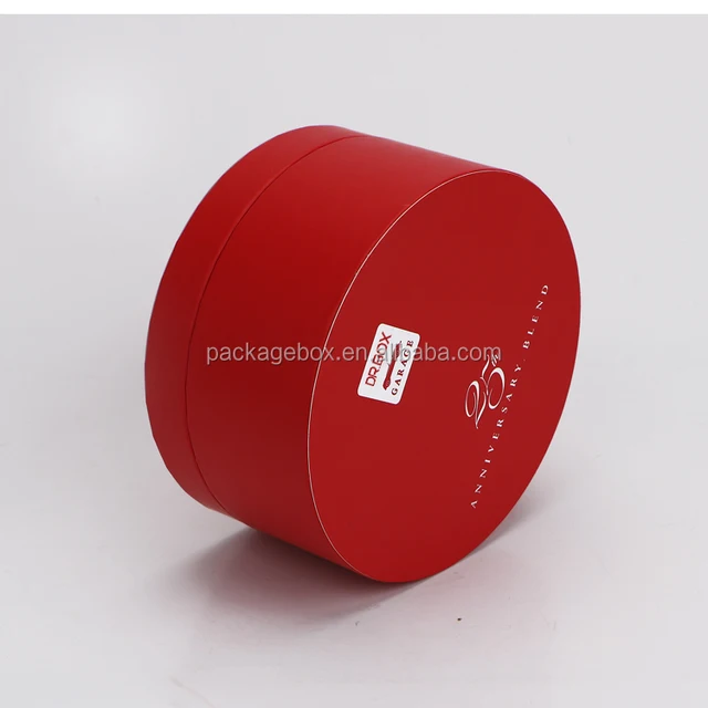 exquisite design paper box round for gift with lid and bottom
