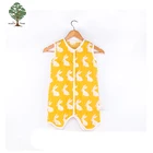 Muslin tree 100% cotton sleeveless newborn baby boy girl clothes romper, baby clothing romper