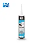 FDA approved odorless waterproof clear sausage 600ml structural silicone sealant