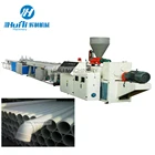 Factory direct sale pipe extruder pvc extrusion line tube plastic machine perforated with high quality