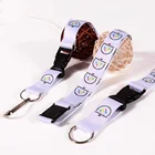 Custom Decorative Polyester Printing Neck Lanyard Ribbon