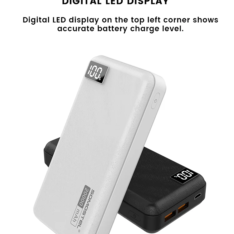 Power Bank 20000mAh Quick Charge - ANKUX.COM