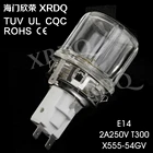 Lamp Holder E14 Lamp Socket X555-54V E14 Oven Lamp Light Bulbs Sockets Holder High Temperature Steamer Microwave