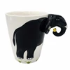 2018 new elephant shape ceramic coffee animal mug 3d