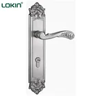China factory zinc alloy mortise door handle door locker