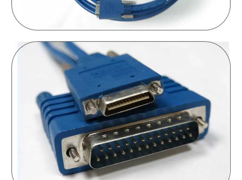 Cisco Serial DTE Cable DB25 Male Serial Centronics Male 10ft