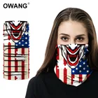 Tube Face Shield Multifunctional Custom Printing Biker Magic Headwear Tube Fabric Sports Bandana Custom