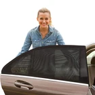 Medium Universal Rear Side Window Baby Kid Pet Breathable Sun Shade Mesh Backseat