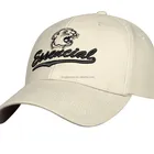 100%cotton 3D embroidery in front of baseball cap