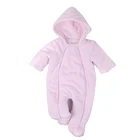 Baby kids blank clothing infant rompers winter clothes with hoodie