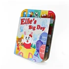 Early educational full color hardcover animal print kids story book