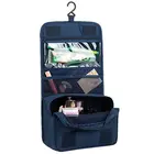 Travel use hanging waterproof cosmetic wash bag