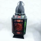New Vintage Moroccan style Antique Wedding favor hanging metal candle lantern