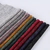 Latest cheap brushed polyester rayon lycra hacci knitted fabric