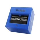 Blue Red Green White Yellow Color emergency break glass manual fire alarm call point with factory wholesale price