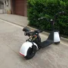 European Warehouse citycoco 60V 20AH 1500W electric scooter with removable battery and strong plastic foot stand