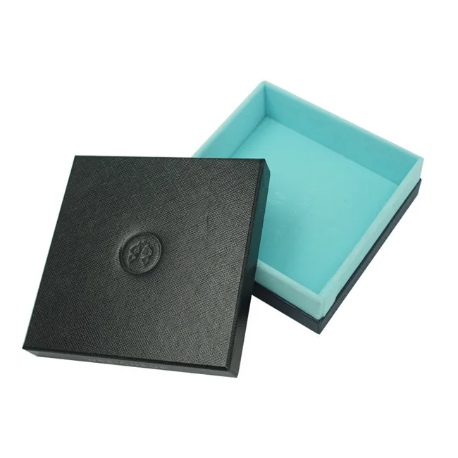 style luxury pu  faux leather gift boxes with lid wholesale