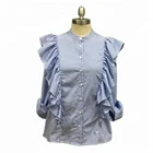 High quality long sleeve 100% cotton t shirt women
