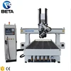 Jinan quick cnc router source 5 axis diy wood rotary table cnc for sale