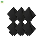 Bulk Logo printed black color Microfiber Lens Cleaning Cloth, Microfiber Cleaning Cloth For Glasses