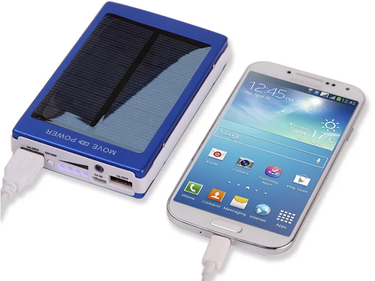 2015 New Solar Power Bank 100000mah solar charger powerbank external battery for iPhone for HTC Sumsung for all mobile phone