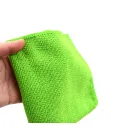 Custom size good effect microfiber table cleaning cloth