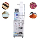 Small vertical granule stick pack machine automatic sugar salt spice powder pepper flour coffee sachet grain bean food bag pack