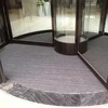 Anti-dust Aluminum Alloy Ground Mat Metal Entrance Mat with Rubber Carpet