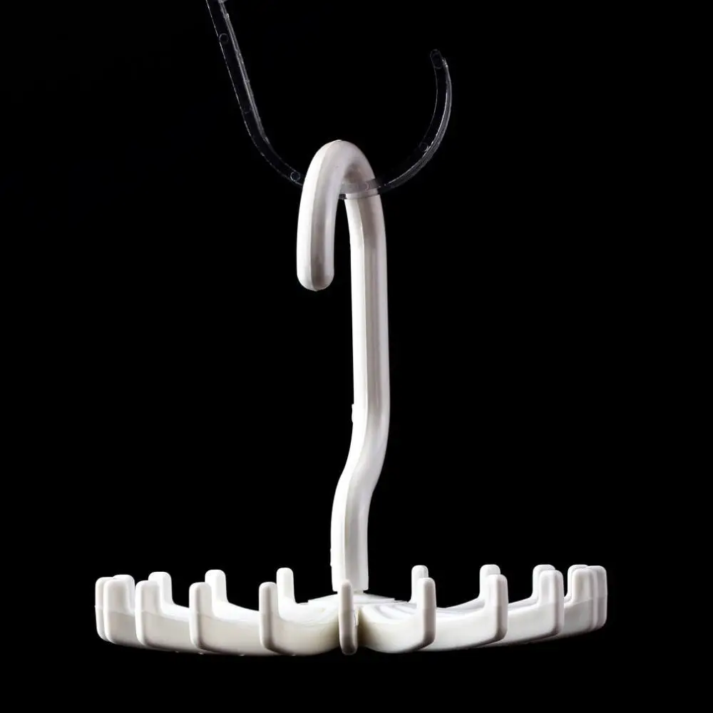 1 pcs Rotating Tie Rack Adjustable Tie Hanger Holds 20 Neck Ties Organizer Men Worldwide FreeShipping Newest Hot Search