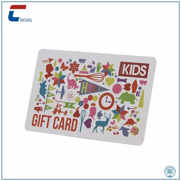 printing transparent pvc transparent business/membership card