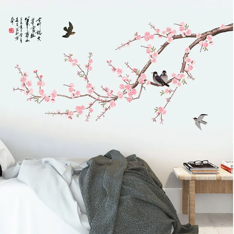Magpies Lover Home Bedroom Decor Removable Wall Sticker Decal Decoration