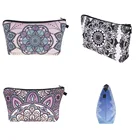 Custom DIY Eco Friendly Mini Cotton Zipper Pouch Wholesale Canvas Cosmetic Bag