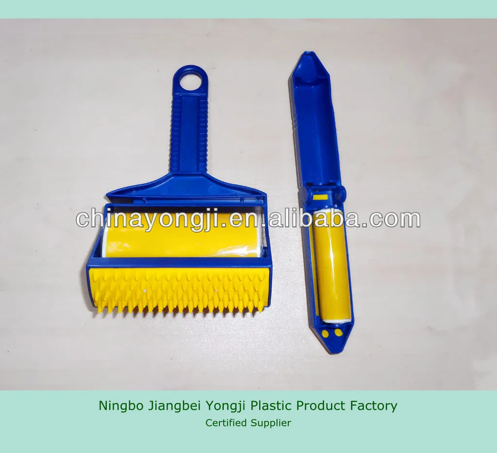 yellow silicone clean/ as seen on tv easy clean hair brush
