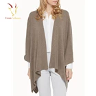 Women Fashion Cashmere Knitted Poncho Shawl