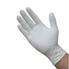 Good quality 9" white nitrile glove disposable nitrile glove powder free nitrile glove