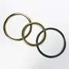 High Quality Wholesale round buckle metal O ring bag garment buckle for decoration