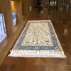 YILONG 3.3x5ft Exquisite handmade turkish pure silk carpet tree of life persian handmade carpet