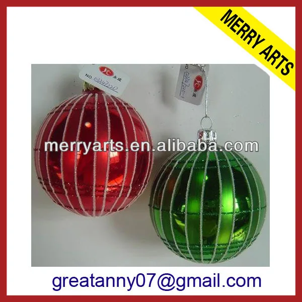 christmas tin ball