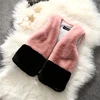 Latest Fashion Cute Autumn Winter Faux Fur Baby Girls Kids Vest