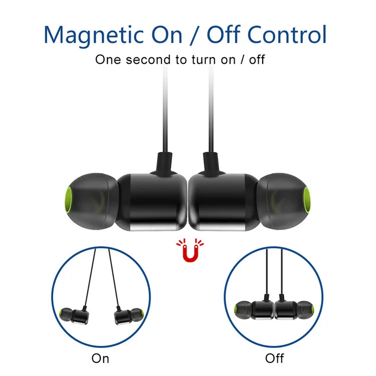 KST-LGW8 Kantou best design Gym Running sport neckband wireless earphone waterproof - ANKUX.COM