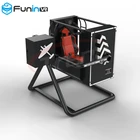Hot sell 9d vr plane drive games machine flight simulator 720 degree flight simulator for sale