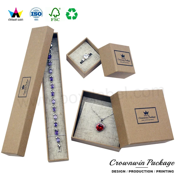 luxury handmade custom printed cardboard jewelry packaging box