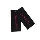 Custom brand shirt labels private logo woven labels and tags for clothing