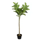 1.3m Potted Oak Tree Bonsai Faux House Plants For Home Decor Y8516-51-4-1PS Artificial Rubber Ficus