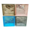 Colored Tinted Crystal Glass Block Wall Building Decorative Glass Brick