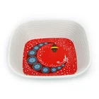 2018 Fashion design plates disposal plastic sushi merchandising tray