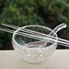 shining crystal glass bowl chopsticks ,crystal small salad dish